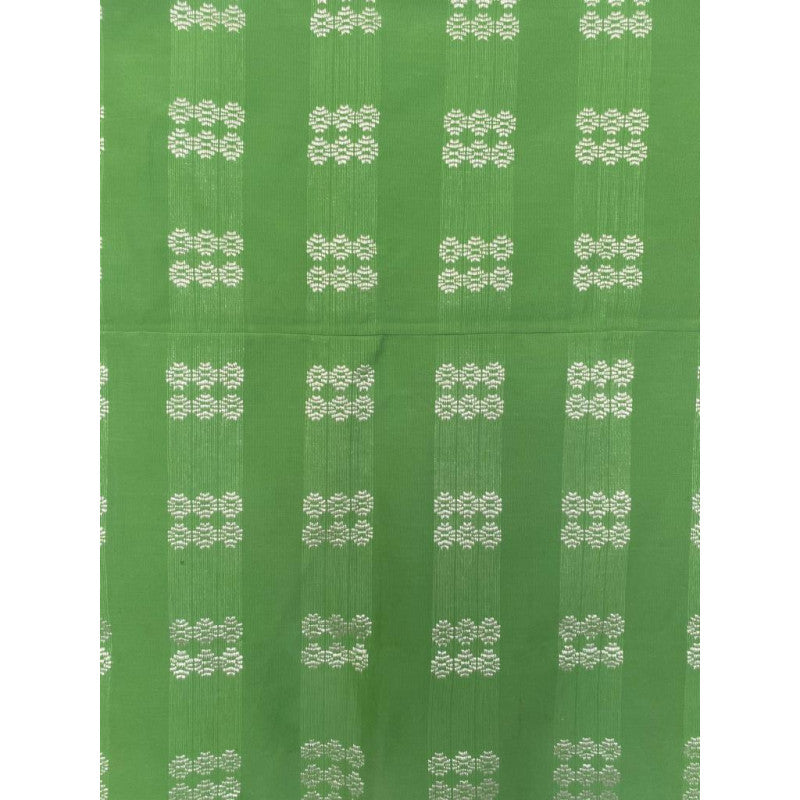Loin Loom Lime green wrap around motif design- Ethnic Inspirations