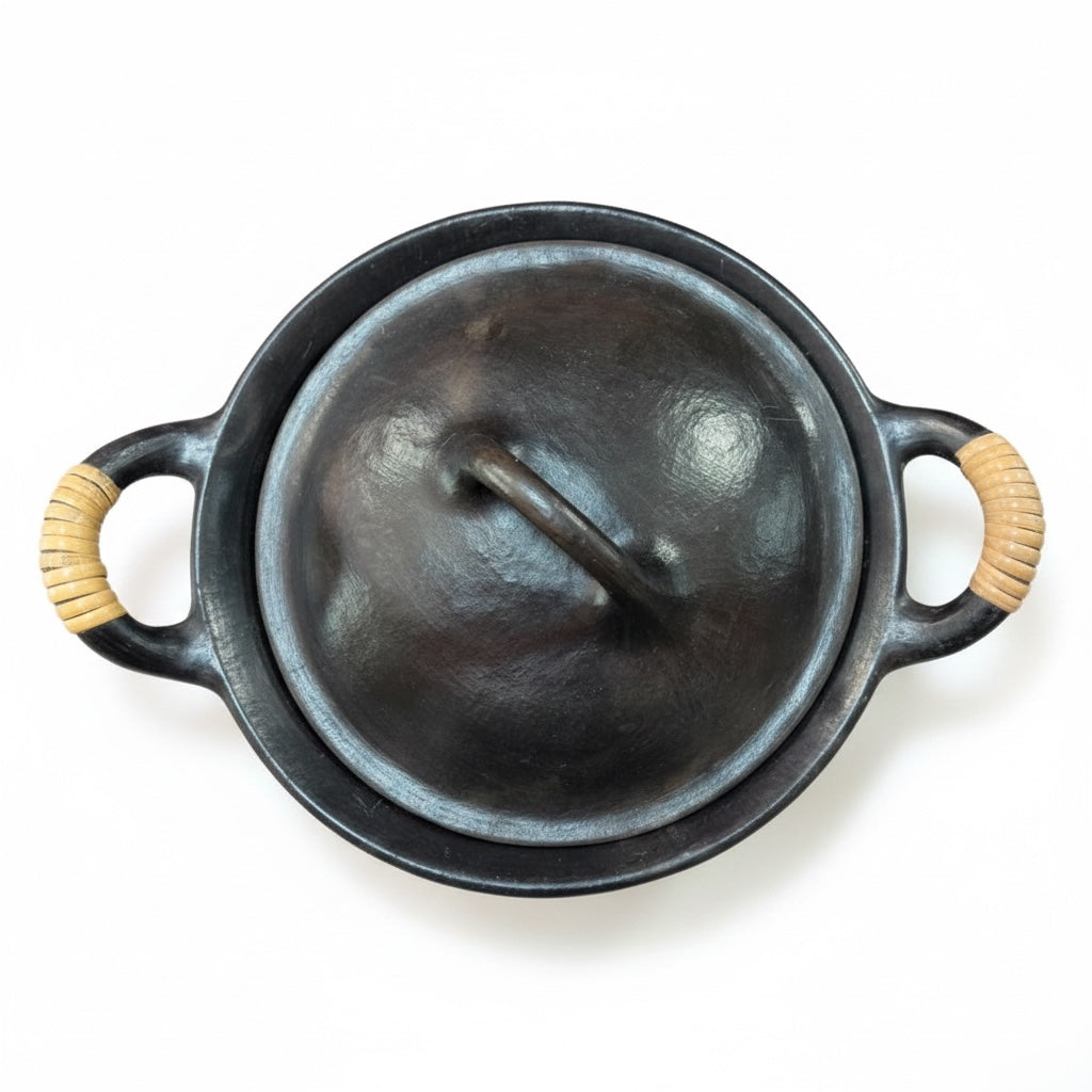 Longpi Kadhai Clay Earthware Pot 4lt- KCY Enterprise