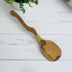 Medium Curve Ladle Oval Teak (1pc) - Custom Creations