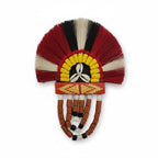 Mens traditional beaded brooch-Prodigals Home