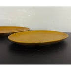 Mustard oval plate (Medium) Qty 1 Pc