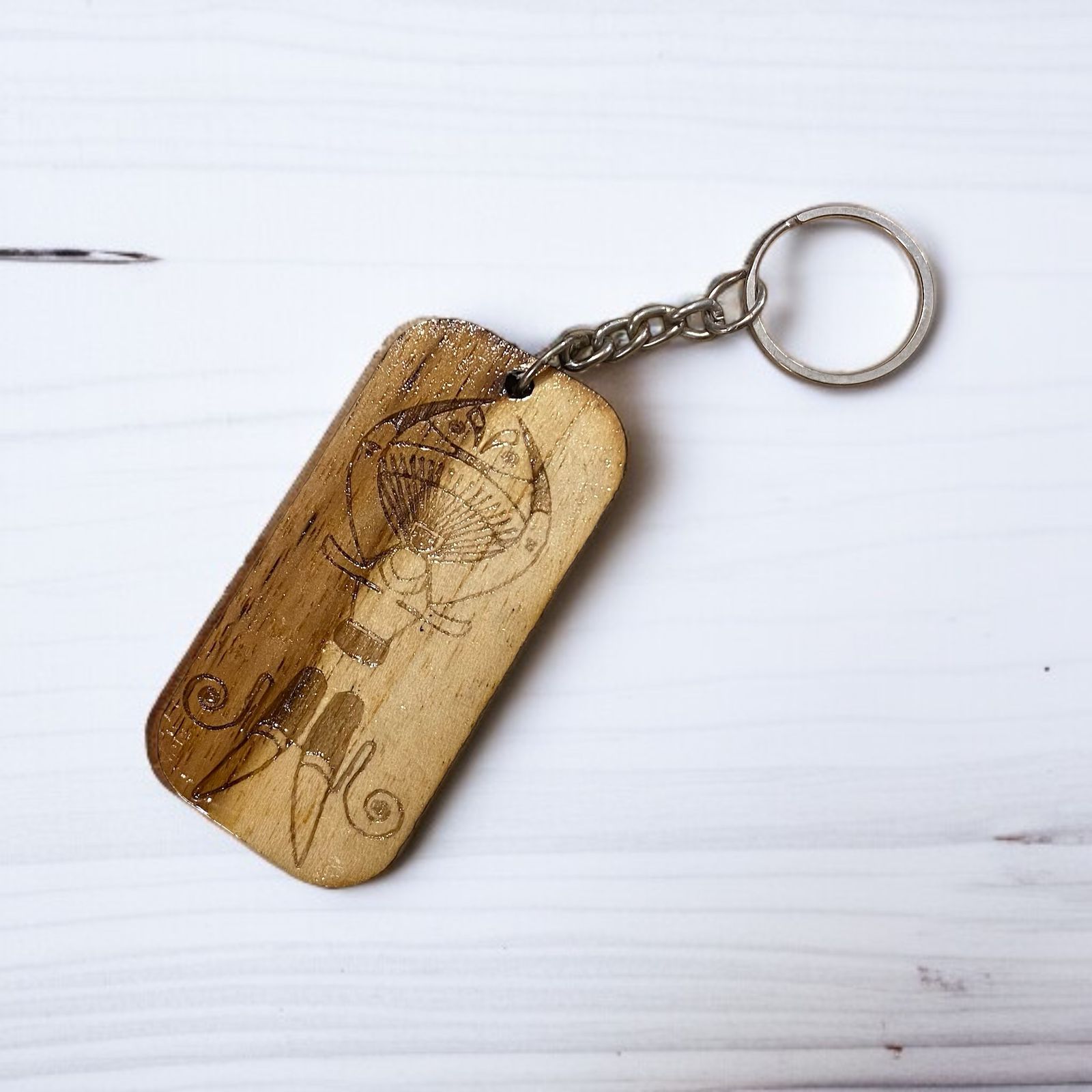 Naga Cultural Design Key Chain - Custom Creations