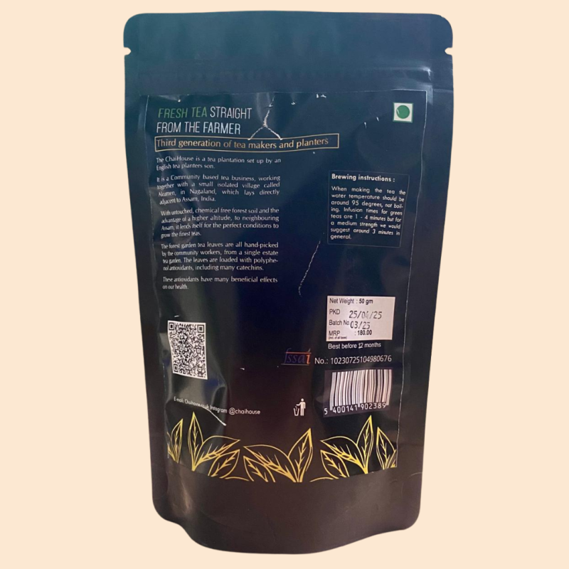 Naga Hills Organic Green Tea Chai House 50gm