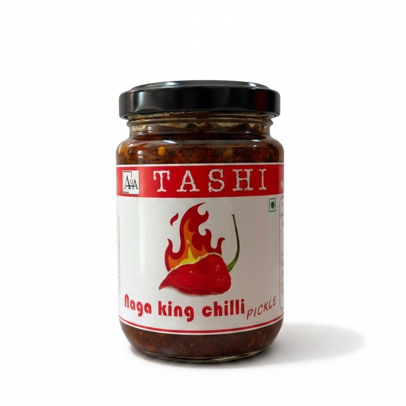 Naga King Chilli Pickle ( tashi) 150gm- ANA Enterprises