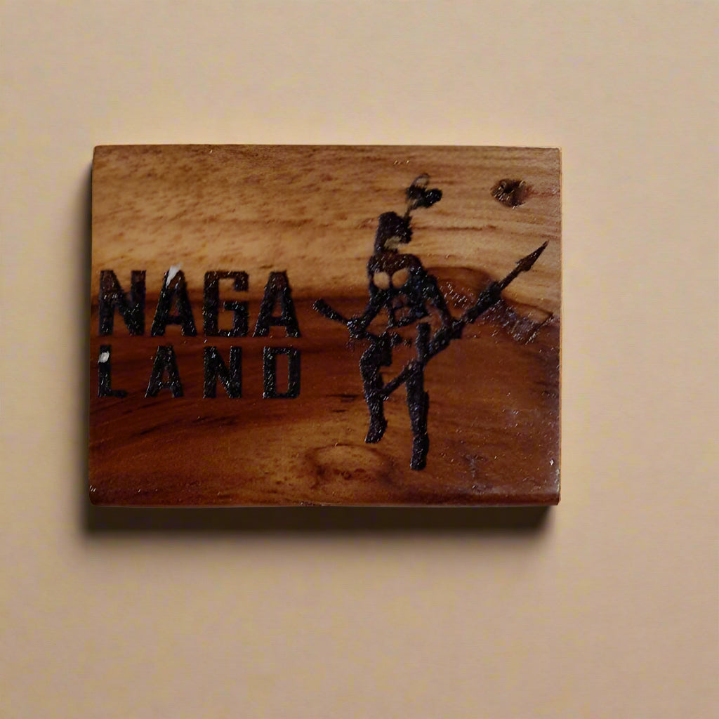 Nagaland-Warrior-Wooden-Magnet-Custom-Creations