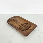 Platter pumpkin wooden platter- Custom Creations