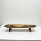 Platter with stand wooden platter medium size - Custom Creations