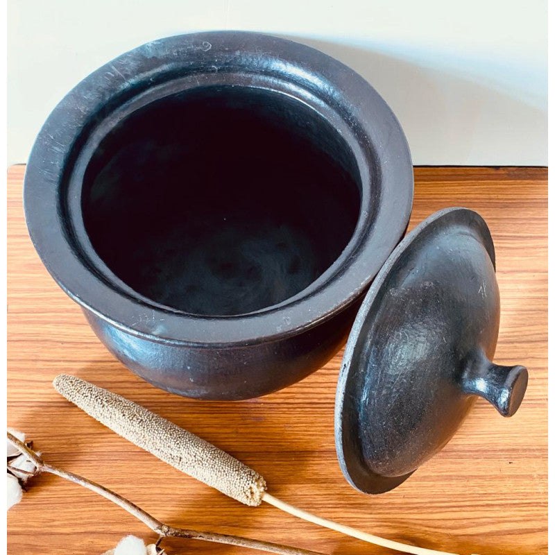 Pottery Clay Cooking Pot Earthenware 7liter - Indigi Crafts