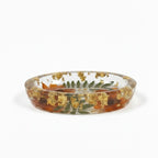 Real -dried-pressed- flowers -resin -soap- case- Resin by Achila