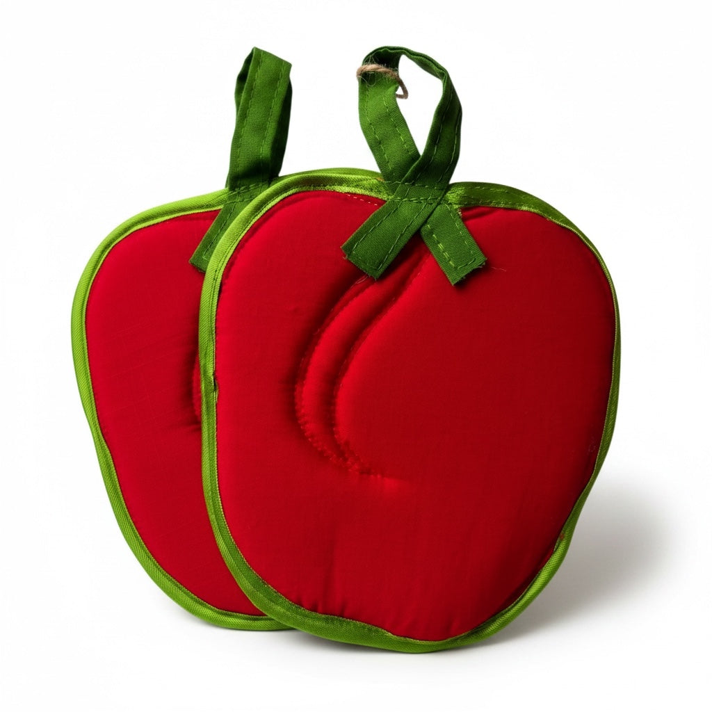 Red apple pot holder- prodigal home