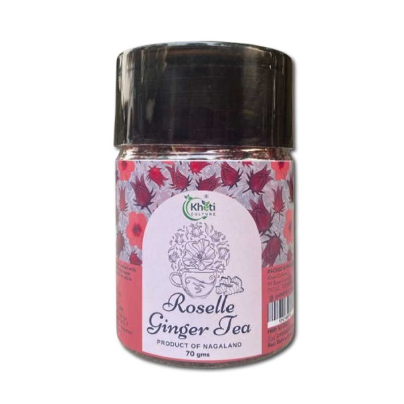 Roselle Ginger Tea- Kheti Culture 70gm