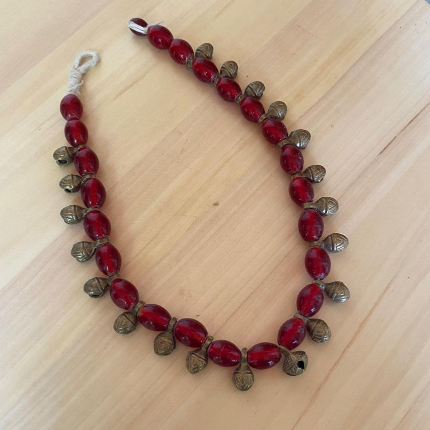 Smoked-beads-necklace
