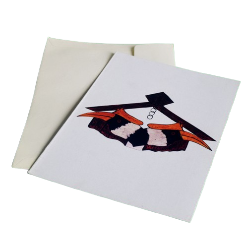 Soyachunks Hornbill morung greeting cards