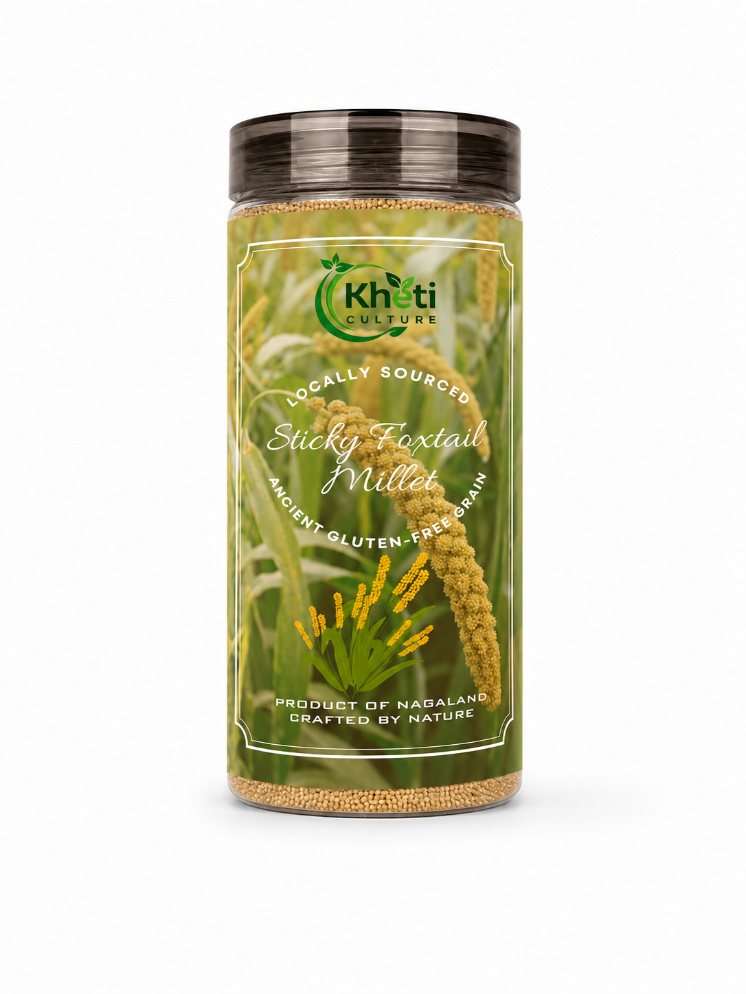 Sticky Foxtail Millet 450gms-Kheti Culture