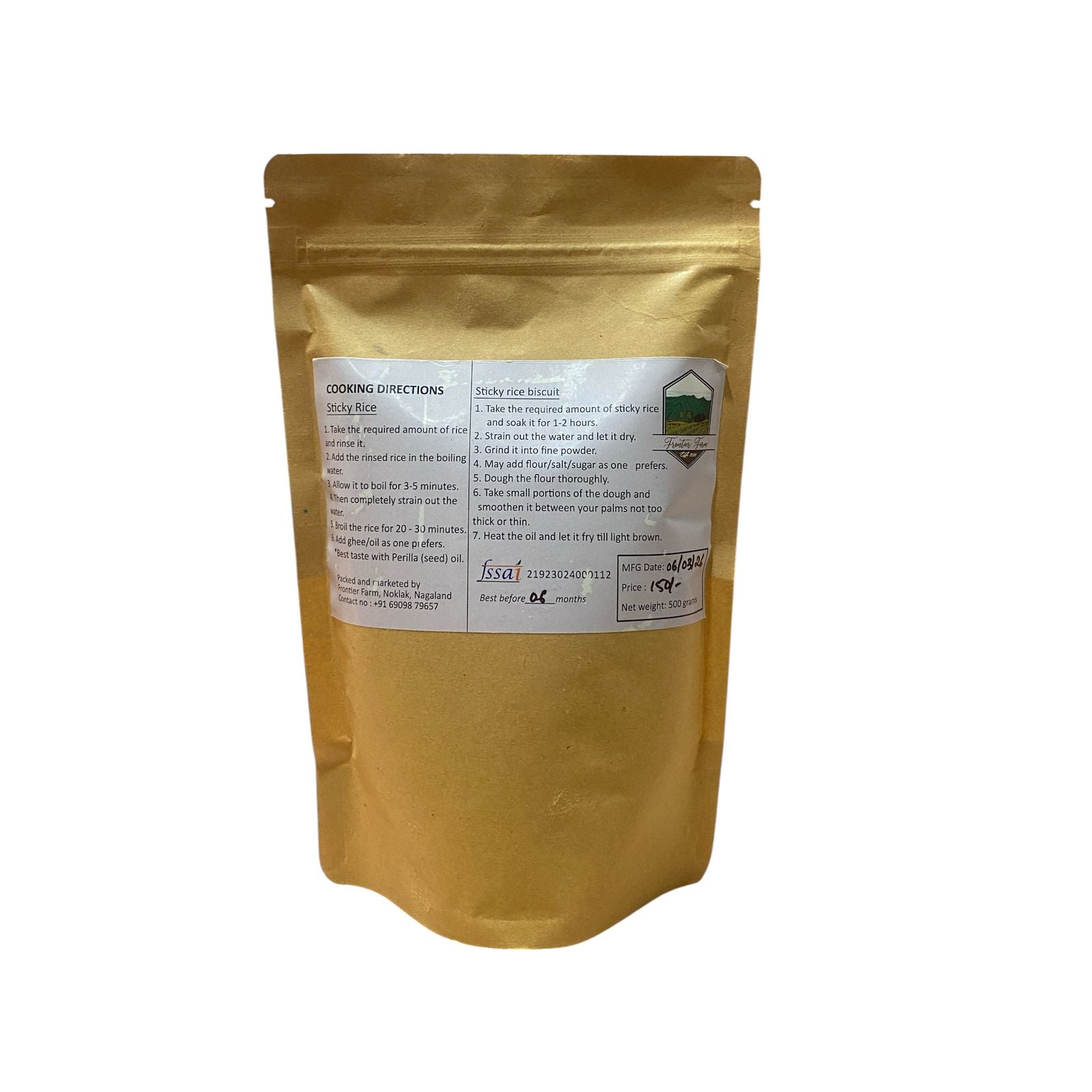 Sticky Foxtail Millet 500gm - Frontier Farm