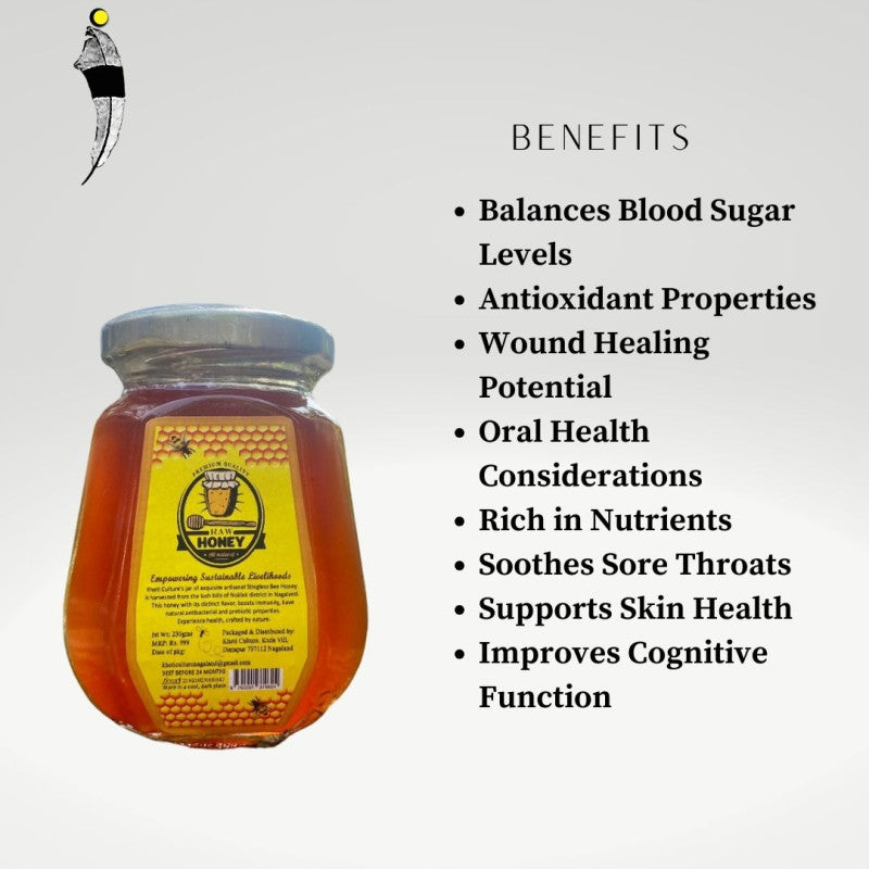 Stingless Bee Honey 230g- Kheti Culture