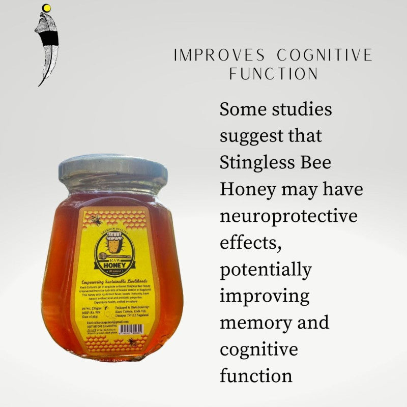 Stingless Bee Honey 230g- Kheti Culture