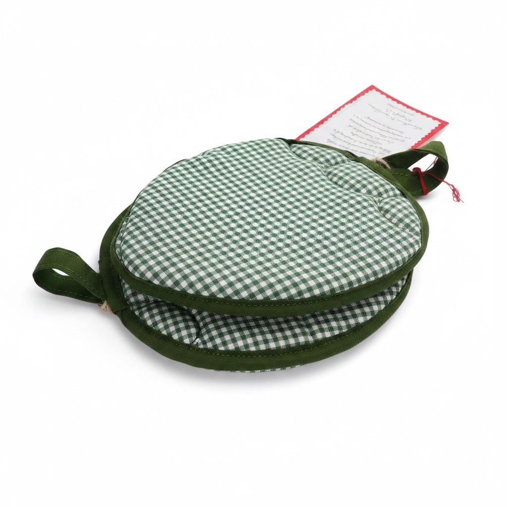 Green bell pot holder