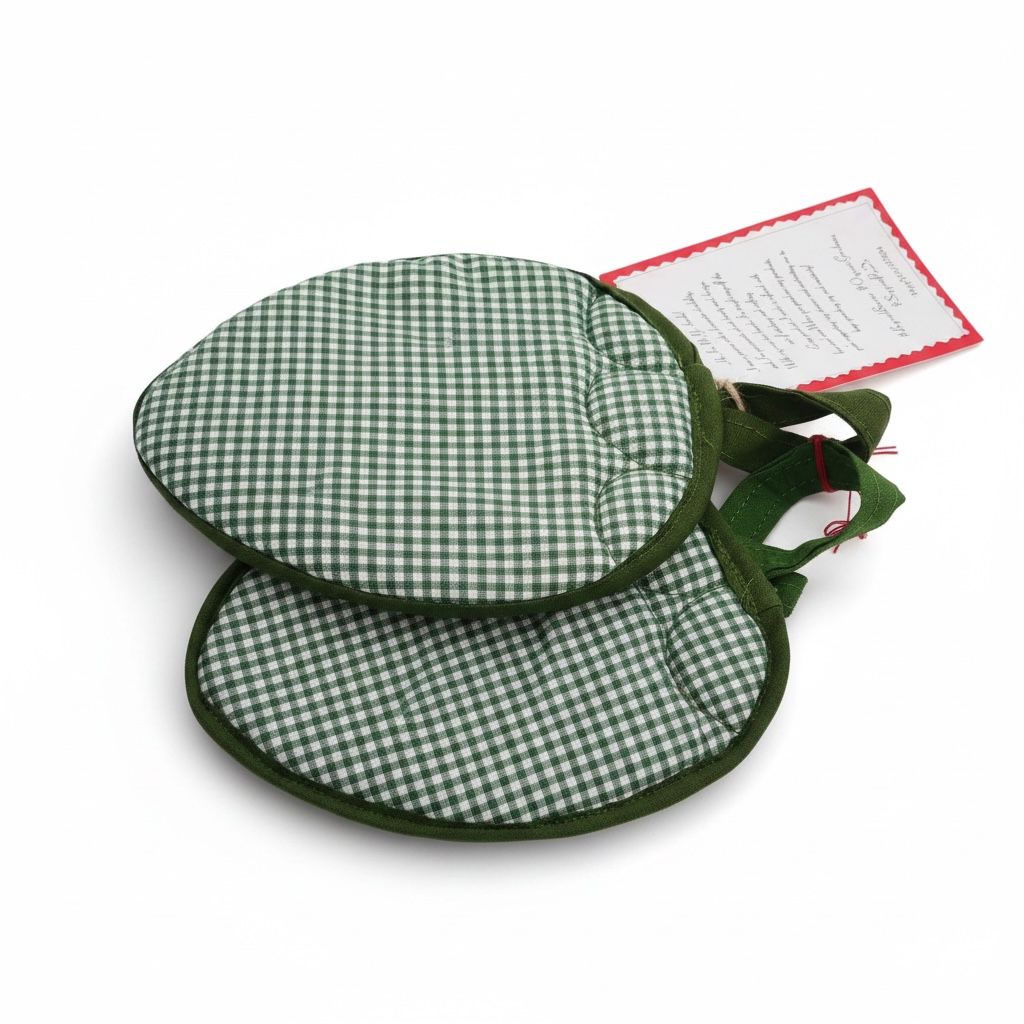 Green bell pot holder