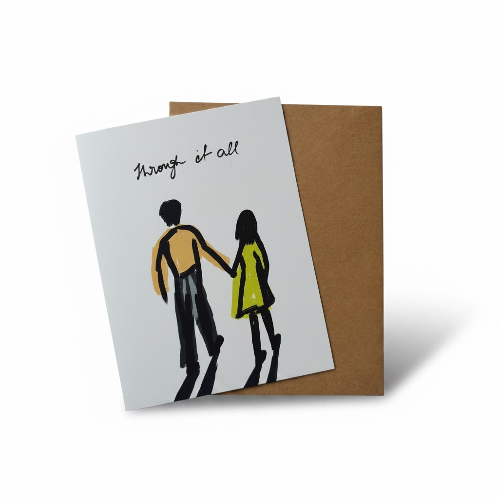 Through it all greeting card -Myzine Studio
