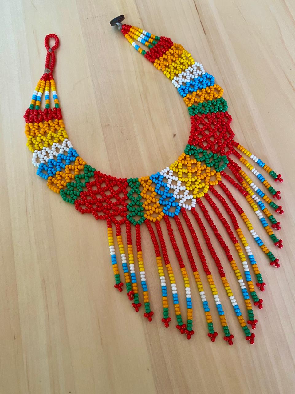 Traditional Konyak Choker Necklace - Flowerchild
