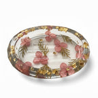 Transparent-Floral -Flake -Soap-Case-Resin by Achila