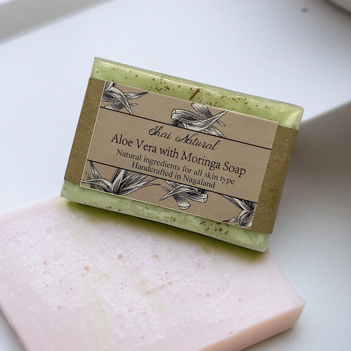 aloe moringa Handcrafted Aloe Vera With Moringa Soap