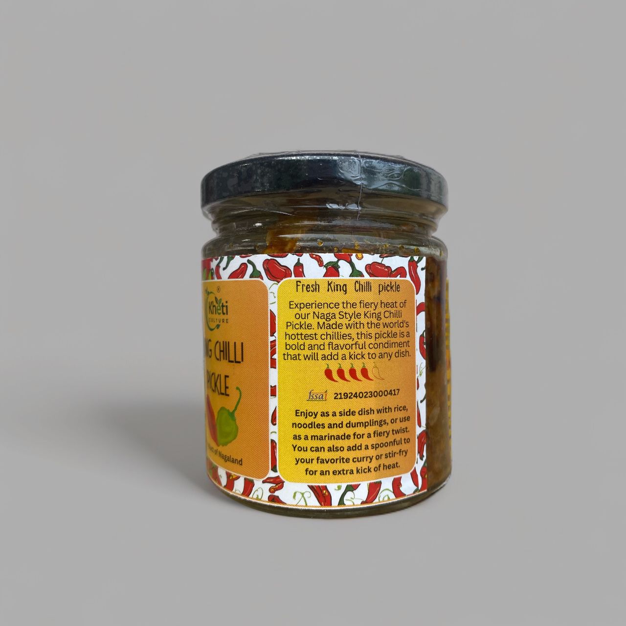 Fresh King Chilli Pickle - Kheti Culture