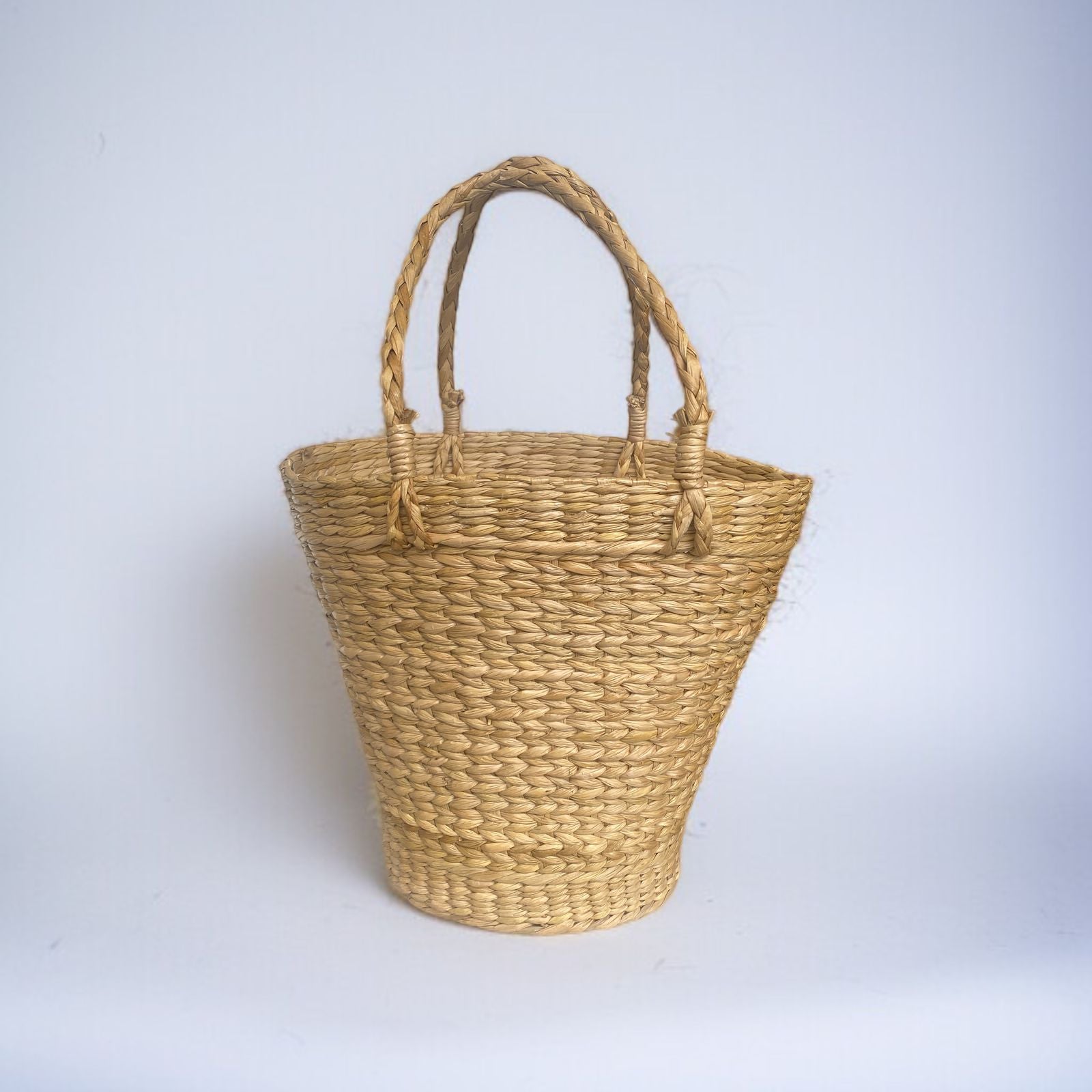 Handmade Kauna Water Reeds Double Design Sea Shell Ladies Bag - Flowerchild