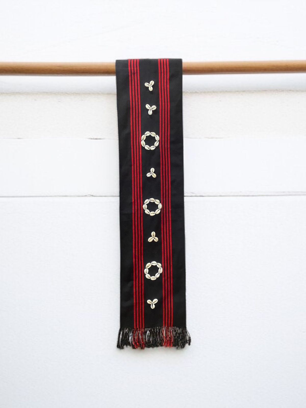 Naga Ethnic Stole With Shell Design - Ethnic Inspiration