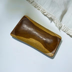 Fruits Display Platter Teak Wood Carved Design - Custom Creation