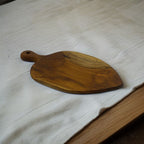 Leaf Shape Platter Teak Wood - Custom Creation