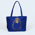 Naga Woven Blue Women Shoulder Bag in Ao Traditional Motif