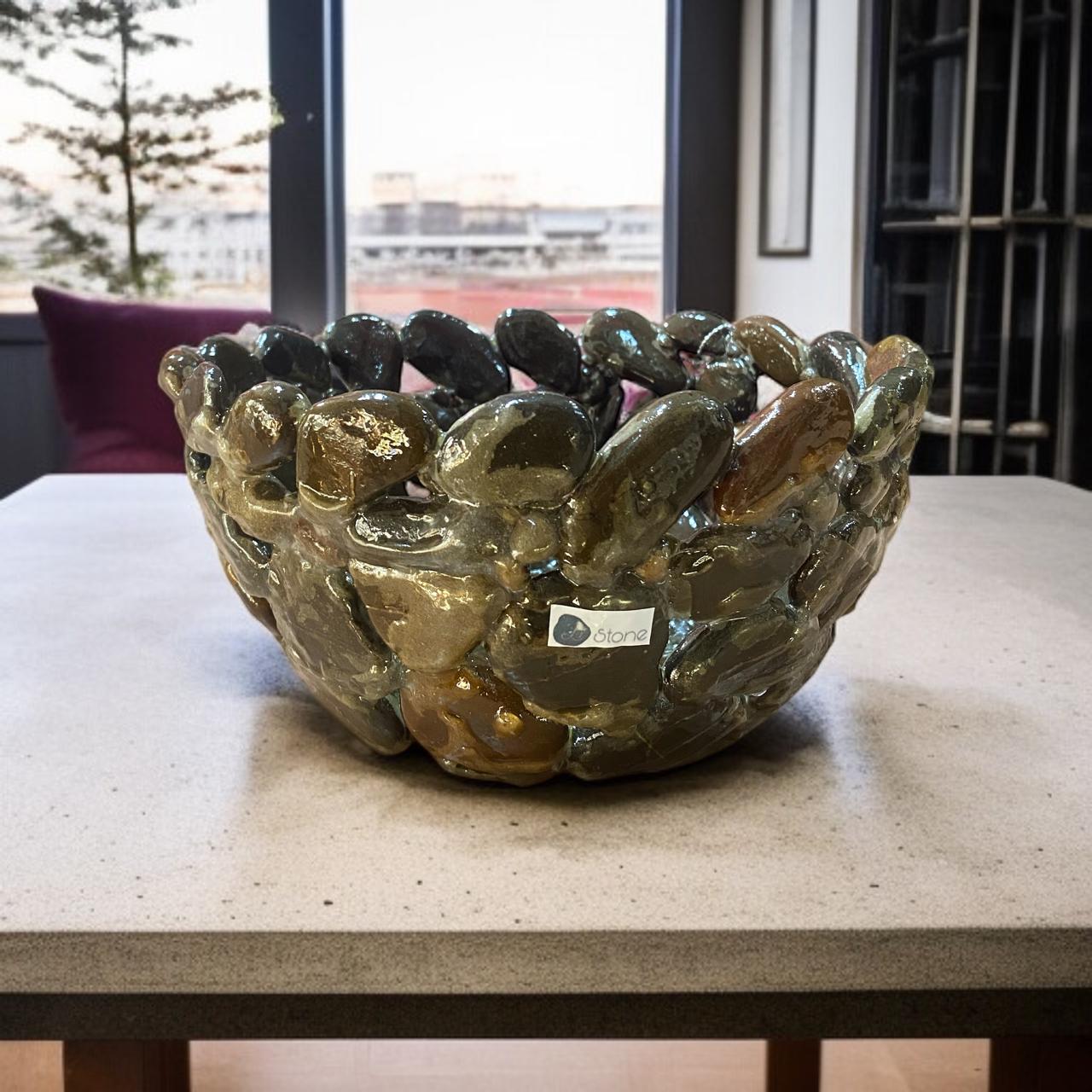 Pebble Bowl Medium Size - Li Stone