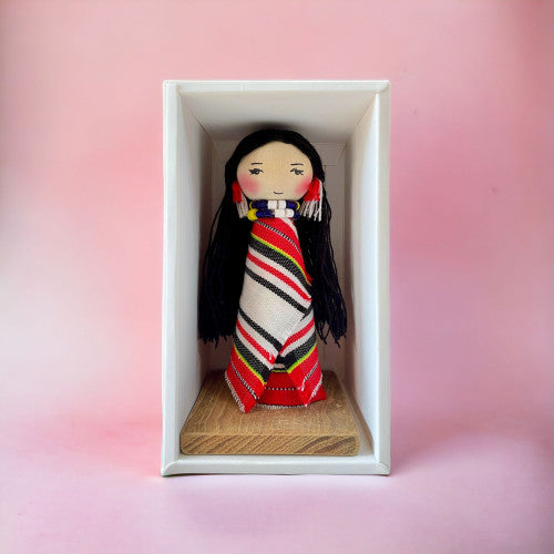 ZELIANG girl traditional wooden doll - Ikali's Studio