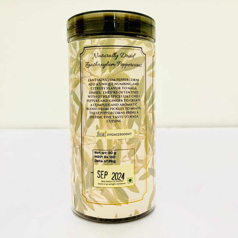 Kheti Culture  Dry  Zanthoxylum seeds 80gm