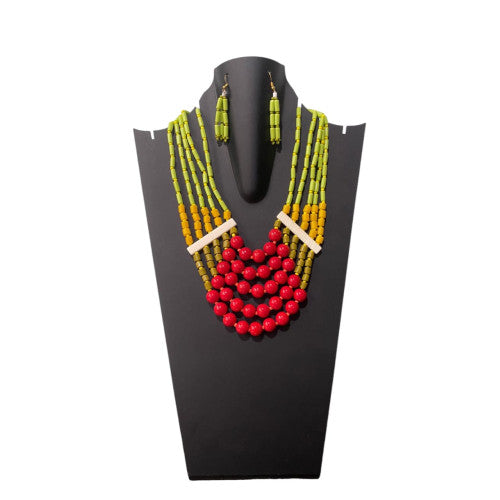 Flower Child-Naga Beads Necklace Set