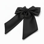 Black bow hair clip-Prodigals Home