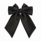 Black bow hair clip-Prodigals Home