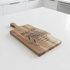 I am the bread of life wooden chopping board - Custom Creations
