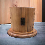 The Naga Feather Wooden Pen Stand