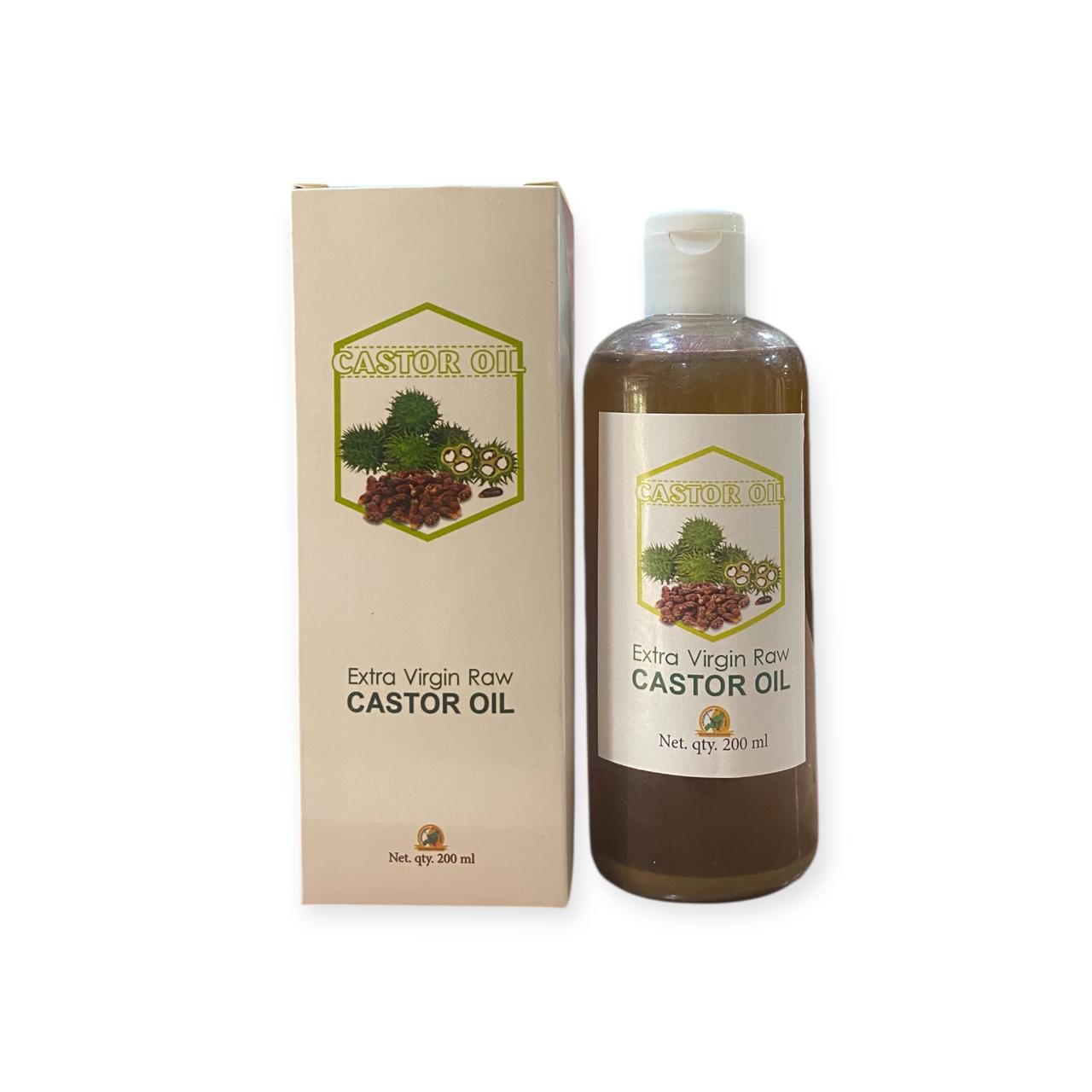 Castor Oil Extra Virgin Raw Cold Press Extract 200ml