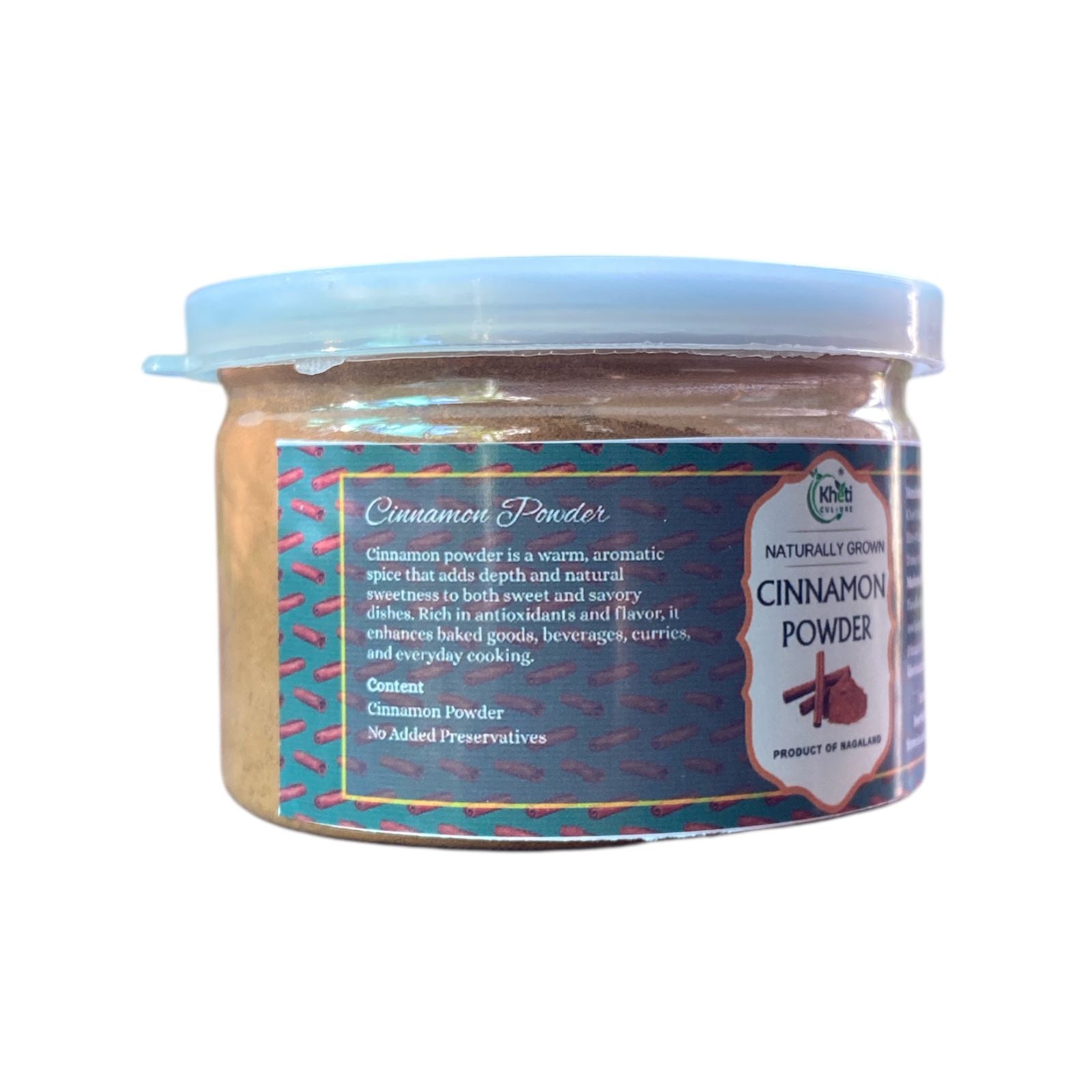 Cinammon powder 50gms can-Kheti Culture