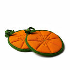 citrus orange pot holder- prodigal home