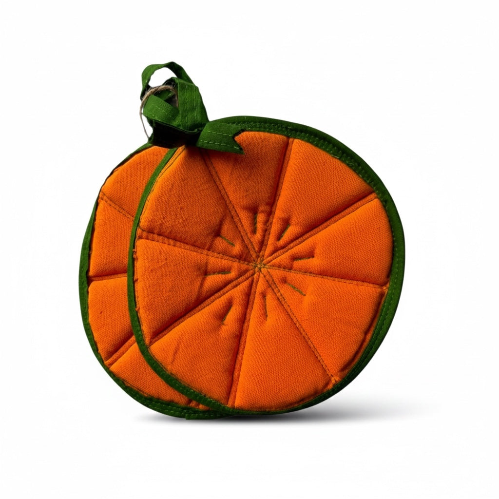 citrus orange pot holder- prodigal home