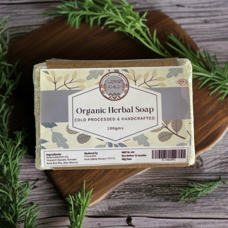 Flowerchild Organic Herbal Soap