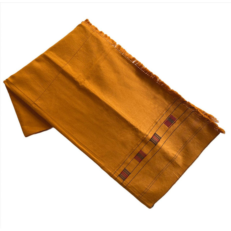 Mustard Yellow Wraparound Hand Woven - TADI