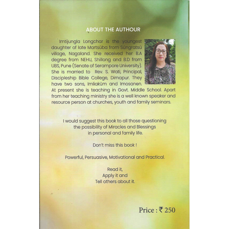 Miracles and Blessings - Imtijungla Longchar