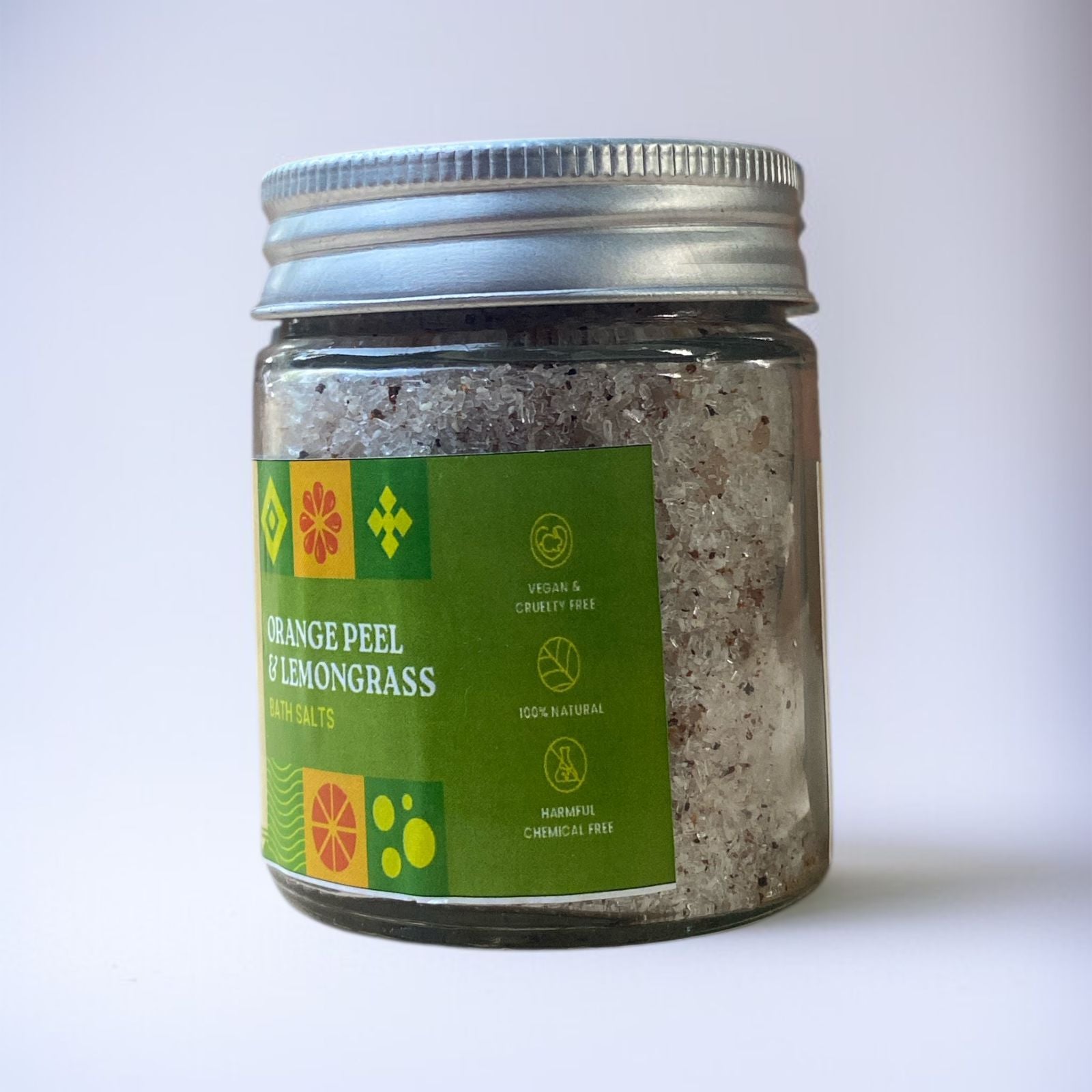 Orange Peel & Lemongrass Bath Salts - The Bath Sc.