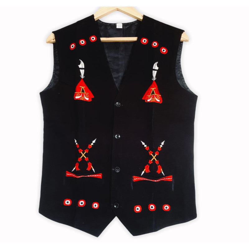 Phom men's traditional waistcoat - Ethnic Inspirations